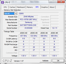 Systeeminfo CPUZ RAM SPD 2
