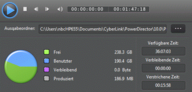 HD 6470M: 16 min voor MPEG4 H.264 FHD Clip