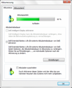 Dell uitgebreide batterijlevensduur