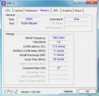 CPU-Z Geheugen