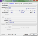 Systeeminfo CPUZ Mainboard