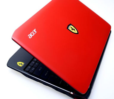 Ferrari on Notebook  Acer Ferrari One 200   Ferrari One Serie