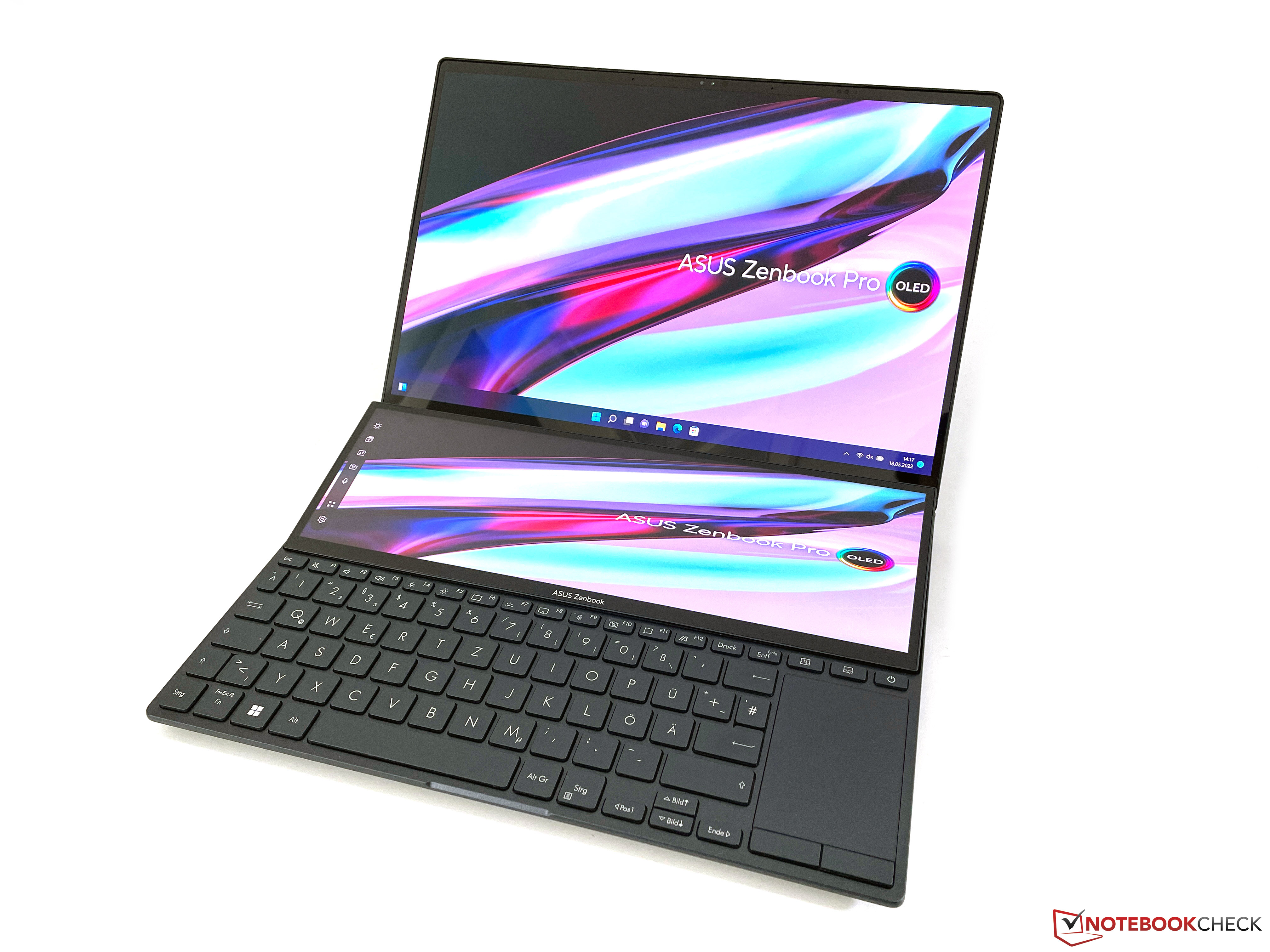 Asus Zenbook Pro 14 in review: Laptop met dubbel scherm en een snel 120 Hz OLED-scherm Notebookcheck.nl