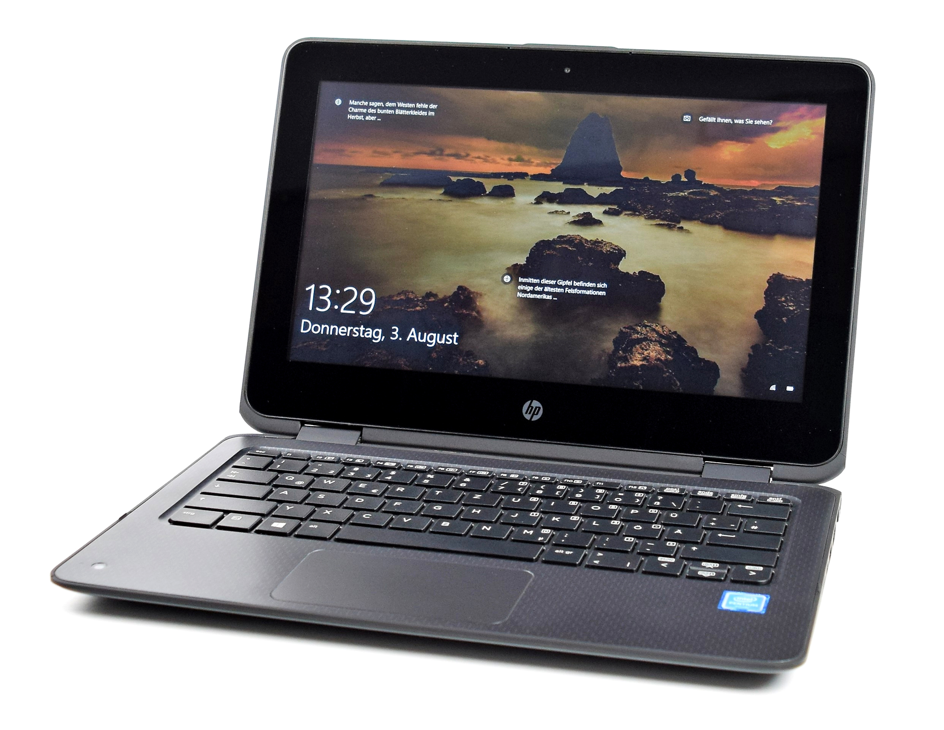 Kort testrapport HP ProBook x360 11 G1 (Pentium N4200, 256 GB) Convertible - Notebookcheck.nl