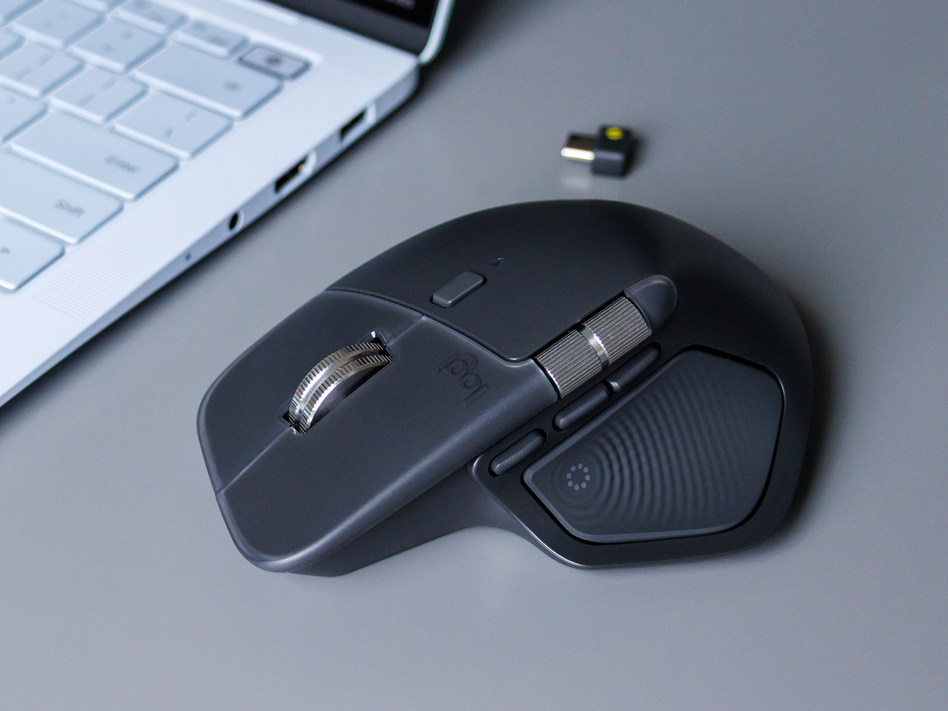 Logitech MX Master 3S For Business | Draadloze Ergonomische Muis Bluetooth Rechtshandig Zwart