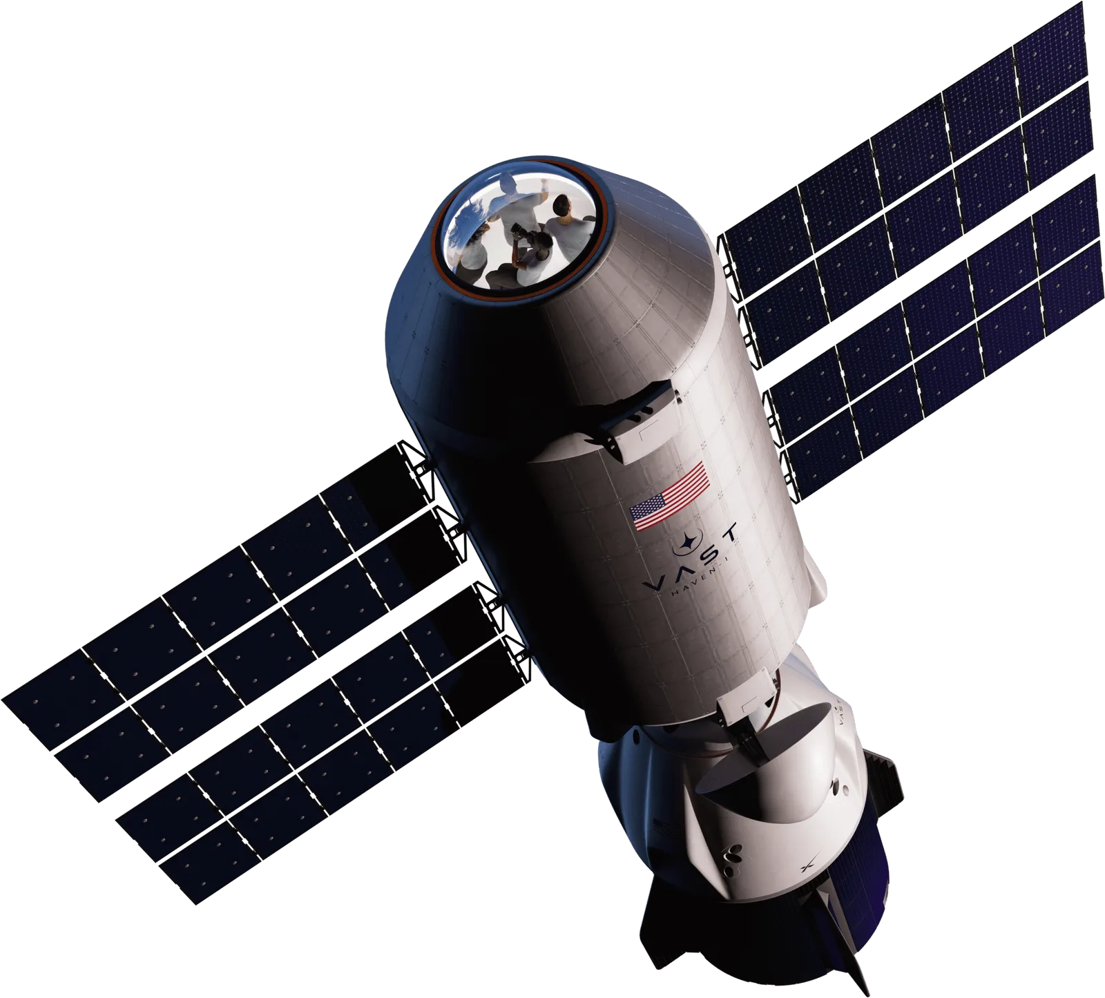 SpaceX en startup Vast hopen eind 2025 eerste commerciële ruimtestation