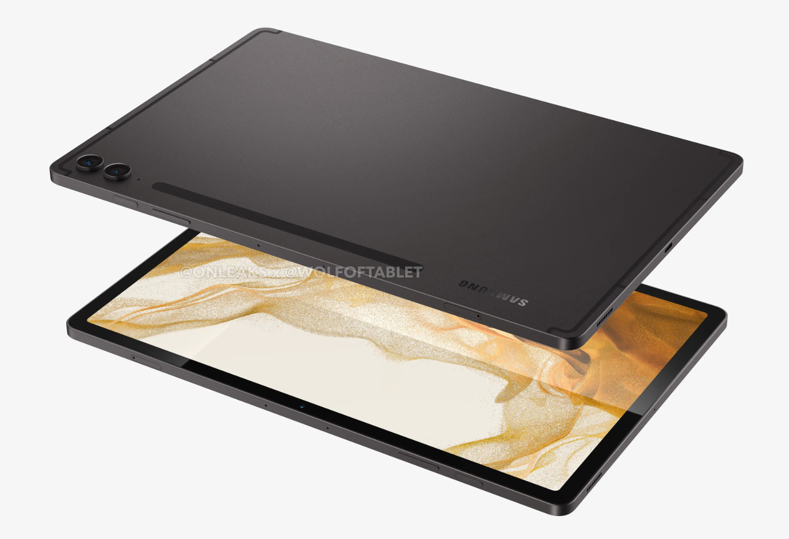 Samsung Galaxy Tab S9 FE Plus Eerste Renders Duiken Op Als Galaxy Tab Samsung Galaxy Tab S9 FE Plus Eerste Renders Duiken Op Als Galaxy Tab