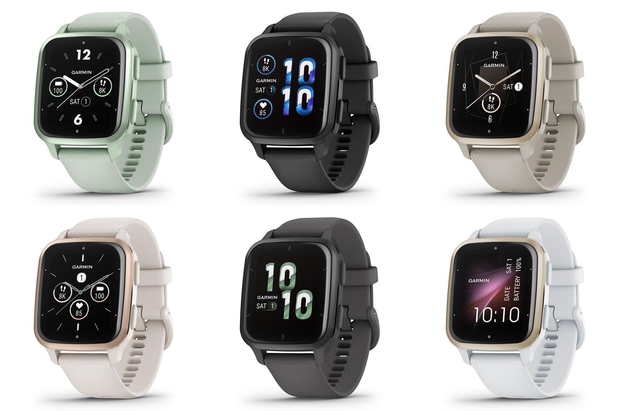 Garmin Venu Sq 2 en Venu Sq 2 Music lek met AMOLED displays en multi band GNSS connectiviteit Notebookcheck Nieuws