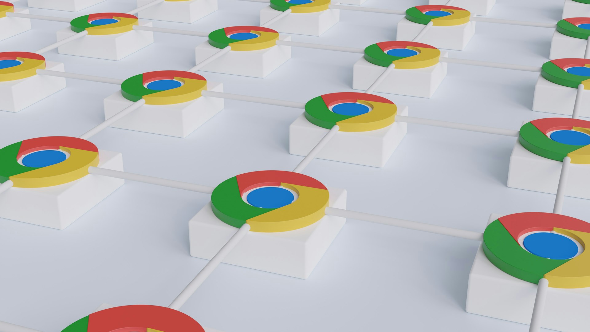 Google Chrome-illustratie (Foto door Growtika op Unsplash)