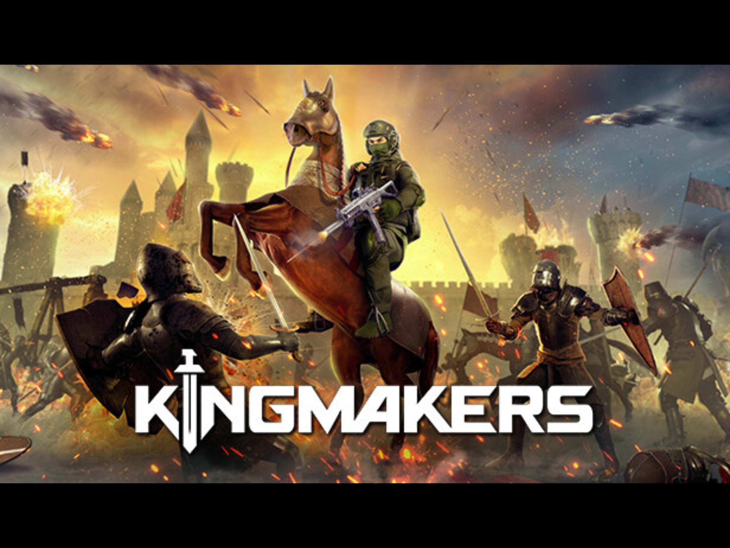 Met moderne wapens tegen ridders: Kingmakers kan episch worden ...