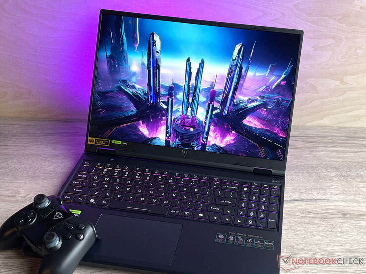 Acer Predator Helios Neo 16 beoordeeld door Notebookcheck