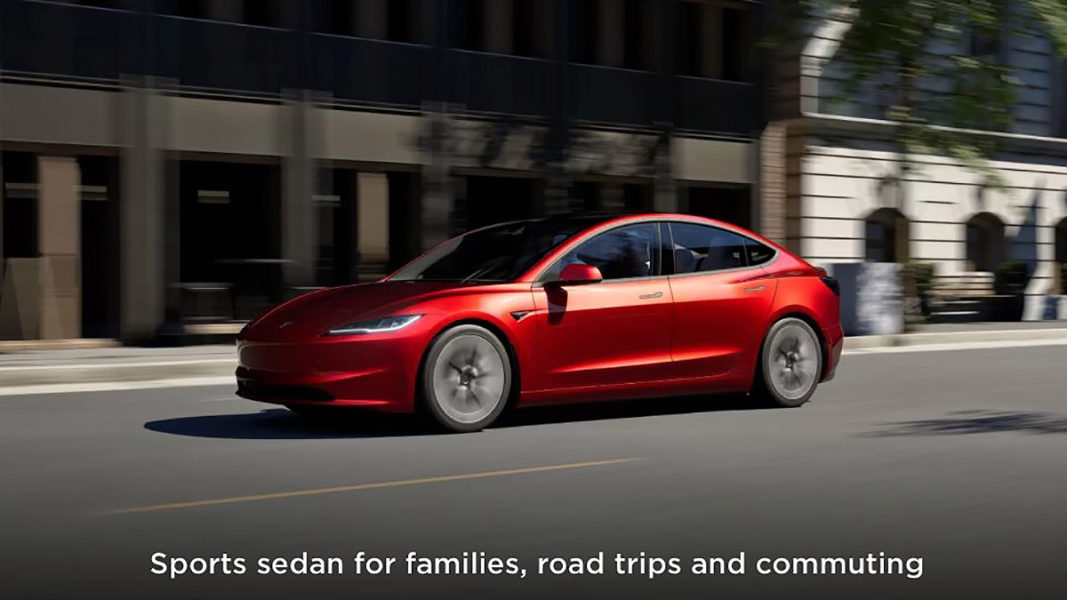 Tesla vermeldt de Model 3 Highland op zijn Amerikaanse website met de  voorbumpercamera van Cybertruck -  Nieuws