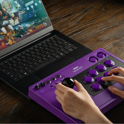 De 8BitDo Arcade Stick is compatibel met Windows-pc's.
