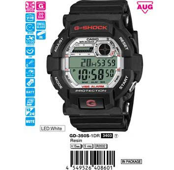 Het Casio G-Shock GD-350S-1D-horloge
