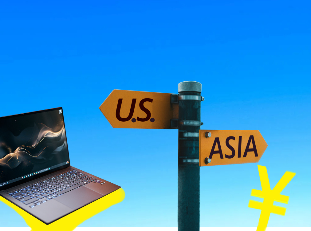 Uit Azië geïmporteerde laptops lijken de zwaar bestrafte Russische markt te domineren. Symbolische afbeelding. (Afbeelding bron: Notebookcheck, Francesco Ungaro - Pexels, Khyta - Unsplash)