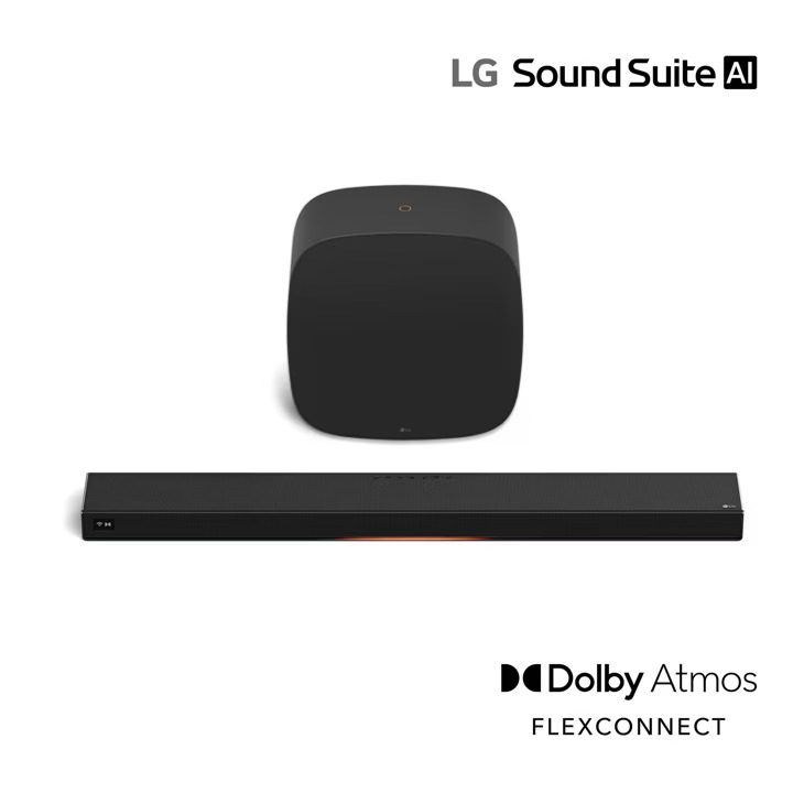 De H7 met de W7 draadloze subwoofer