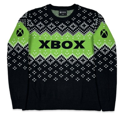 De Xbox Holiday Sweater is de goedkoopste van de drie truien. (Afbeeldingsbron: Microsoft)
