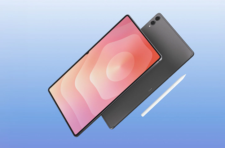 De Galaxy Tab S11 Ultra wordt getoond als ontwerpreferentie voor de aankomende Galaxy Tab S12 Ultra
