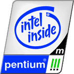 Logo van de Mobile Pentium III-M