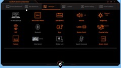 Het Control Center: auto-energie modus