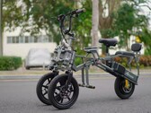 De Afreda S6 Pro is een omgekeerde 3-wiel e-bike, waarbij de structuur de elektrische fiets stabiliteit geeft. (Afbeelding bron: Afreda)