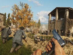 Gevechten in Isonzo. 