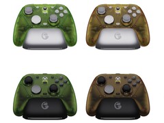 De nieuwe GameSir G7 Pro faceplates hebben een doorschijnend ontwerp.