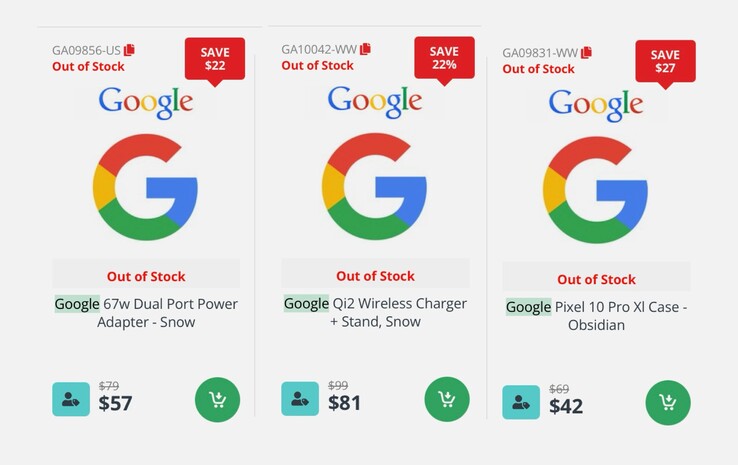 Een Canadese webwinkel heeft al accessoires voor de Google Pixel 10 op een rijtje gezet. (Afbeeldingsbron: DirectDial)