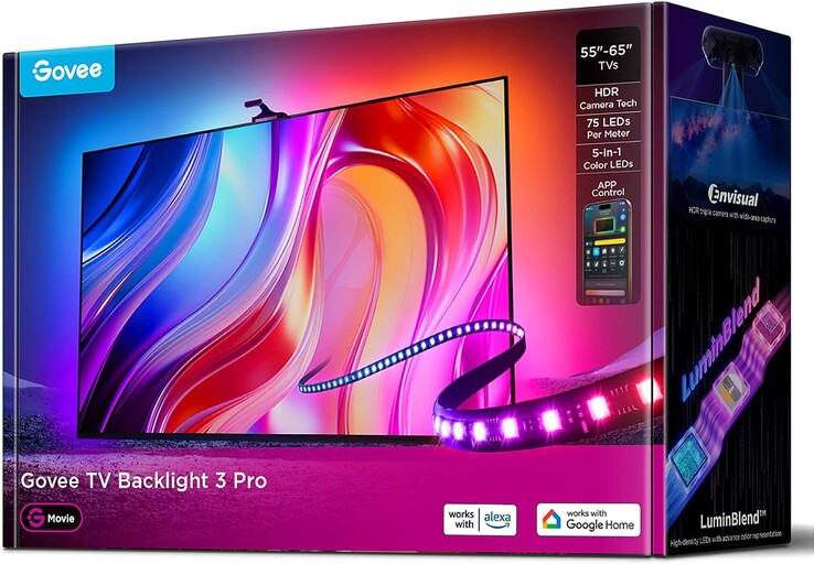 De Govee TV Backlight 3 Pro. (Afbeeldingsbron: Govee)