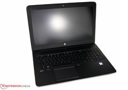 De HP ZBook G4, geleverd door HP Germany.