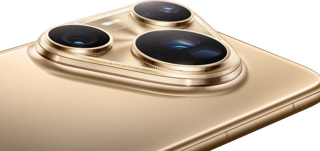 Het drievoudige camerasysteem van de Huawei Pura 80 Ultra met een telefotomodule met twee lenzen (Afbeelding bron: Huawei)