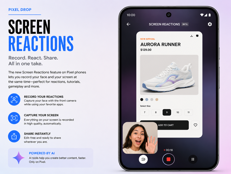 Screen Reactions is de ster van de show.
