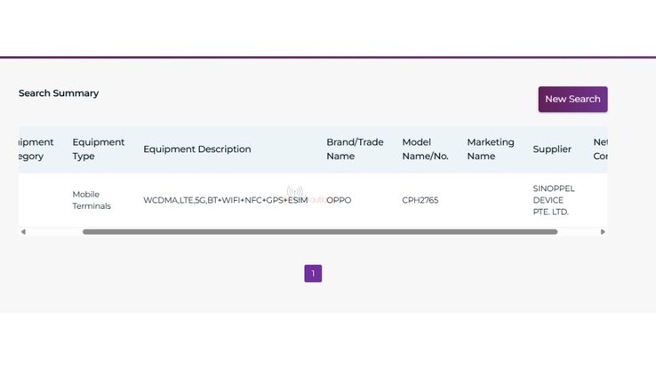 De Find N6 genoteerd op IMDA. (Afbeeldingsbron: TheTechOutlook)