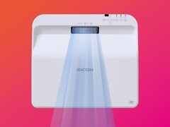 PFU America heeft de Ricoh UHL3660 UST projector onthuld. (Afbeeldingsbron: PFU America)