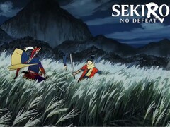 Een schermafbeelding uit de trailer „Battle of the Silvergrass Fields“ van Sekiro: No Defeat