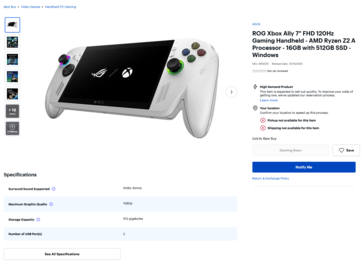 ...maar screenshots gepost door u/BillboSwagenz op de r/xbox subreddit geven iets anders aan. (Afbeeldingsbron: Best Buy)