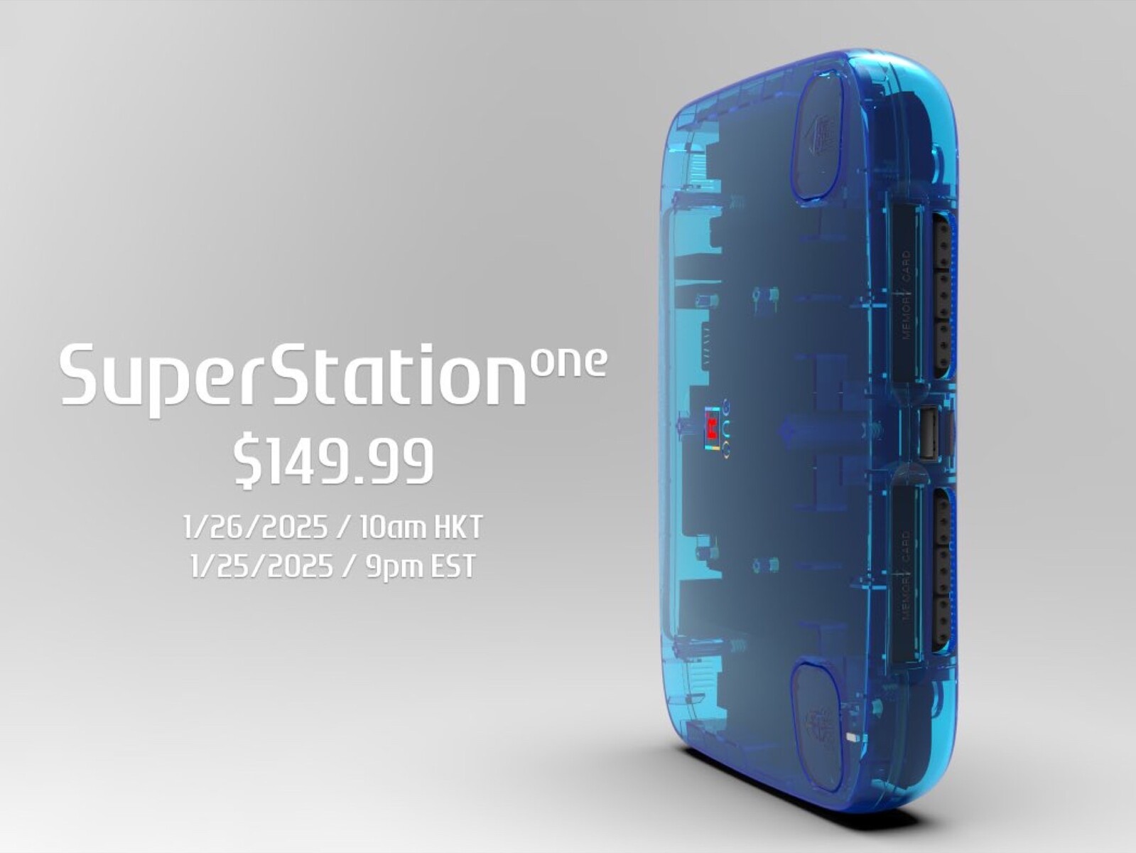 Nieuwe SuperStation One retroconsole draait PlayStation 1-games