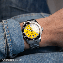 De Tuseno Shellback V2 wordt aangedreven door een Sellita SW200-1 automatisch uurwerk (Afbeelding bron: Tuseno)