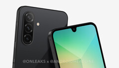 De Galaxy A26 heeft een bekend ontwerp. (Afbeeldingsbron: Android Headlines &amp;amp; @OnLeaks)