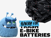 Watts is de hangry-looking mascotte voor het Hungry For Batteries initiatief. (Beeldbron: Hungry For Batteries - bewerkt)