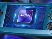 De Anbernic RG503 heeft een 4,95-inch AMOLED-scherm en een RK3566 SoC. (Afbeelding bron: Anbernic)
