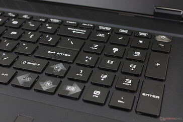 Grote pijltjestoetsen en numpad