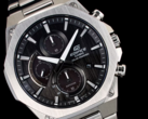 De nieuwe Casio Edifice EFS-S650-serie horloges heeft keramische inzetranden, een primeur voor de Edifice productlijn. Afgebeeld - de Casio Edifice EFS-S570D-1A. (Afbeeldingsbron: Casio)