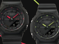 Casio heeft de G-Shock GMA-P2100SA-1A1 en GMA-P2100SA-1A2 horloges (afbeelding) uitgebracht in Europa. (Afbeeldingsbron: Casio)