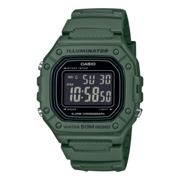 Het Casio W-218H-3BV horloge. (Afbeeldingsbron: Casio)