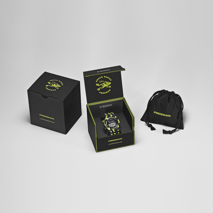 Het Casio G-Shock Frogman GW8200TPF-1 horloge. (Afbeeldingsbron: Casio)