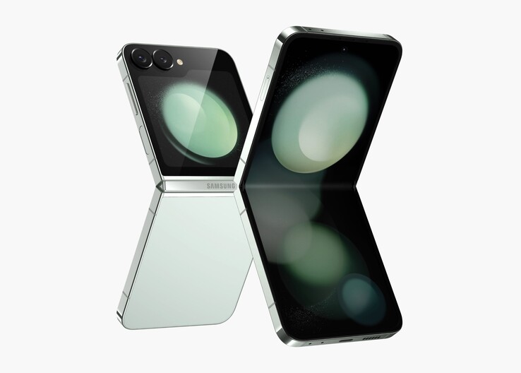 De Galaxy Z Flip5. (Afbeelding bron: Samsung)