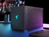 Gigabyte plaatst een GeForce RTX 5090 desktop grafische kaart in een eGPU-behuizing met Thunderbolt 5 (Afbeelding bron: Gigabyte)