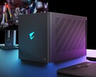 Gigabyte plaatst een GeForce RTX 5090 desktop grafische kaart in een eGPU-behuizing met Thunderbolt 5 (Afbeelding bron: Gigabyte)