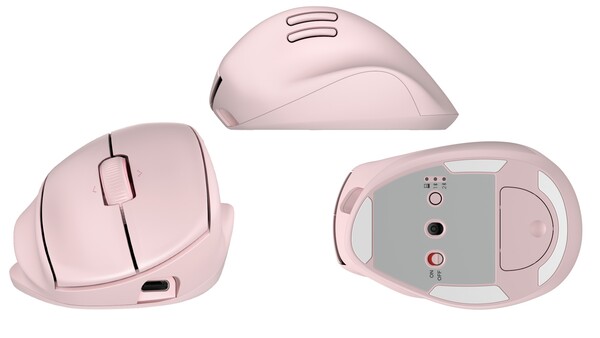 De HP Tilt Ergonomic Mouse 725M is compatibel met verschillende besturingssystemen. (Afbeeldingsbron: HP)